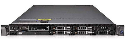Dell PowerEdge R610 2 x QUAD-CORE 16Gb 1u Rack Mount Server 12 months warranty Dell R610