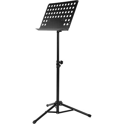 Musician's Gear Tripod Orchestral Music Stand Perforated Black - 2 Pack Musician's Gear MST40-2PACK - фотография #5