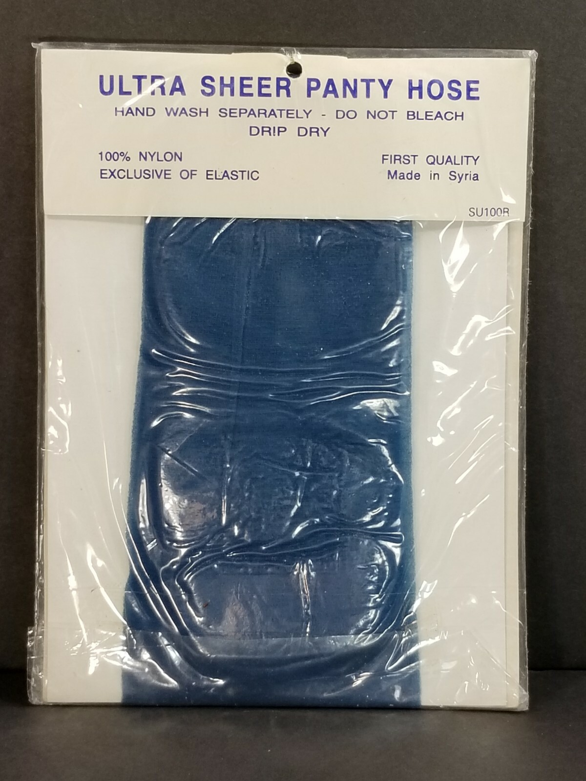 Vintage 80s Lot of 6 Ultra Sheer Panty Hose in Assorted Colors Regular Size 100R Ultra Sheer Does Not Apply - фотография #10