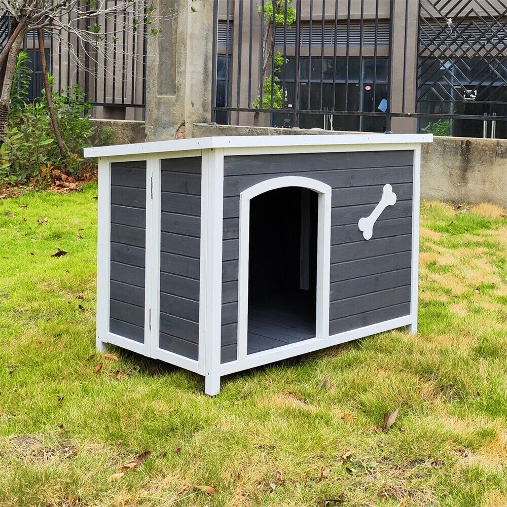 Dog House Indoor & Outdoor Wooden Waterproof Windproof Foldable Dog Cage Outdoor - фотография #15