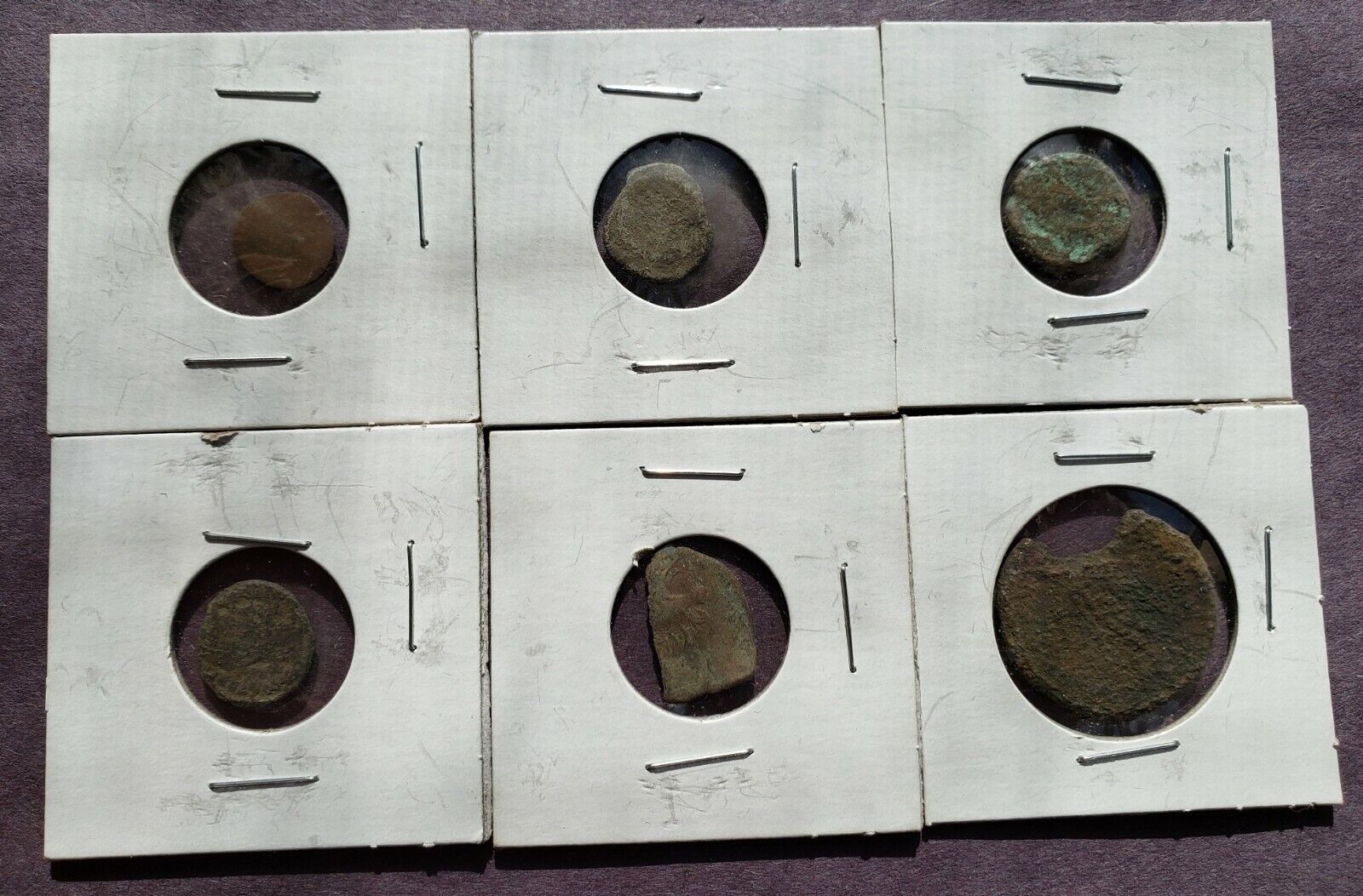 Set of 6  Ancient Coins Без бренда