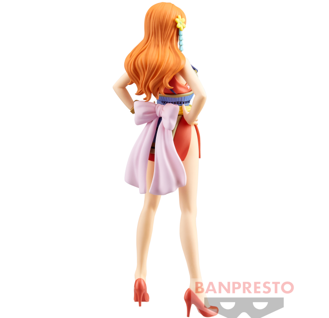 One Piece Nico Robin Nami Figure Set of 2 DXF THE GRANDLINE LADY Wano Kuni New BANPRESTO Animator Doll - фотография #12