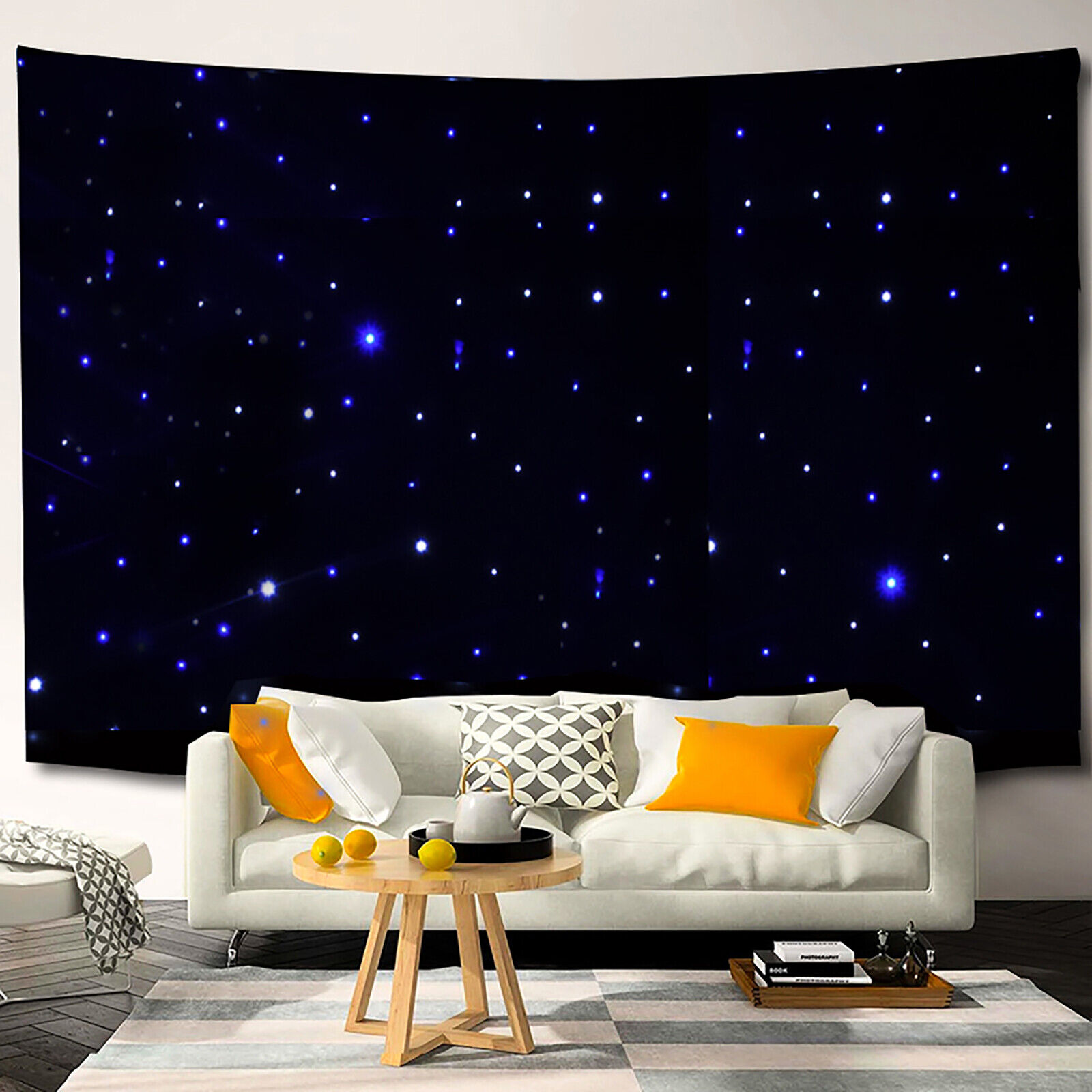 LED Star Backdrop Curtain Wedding Party Retardant Curtain Out/Indoor w/ Remote Unbranded Does not apply - фотография #3