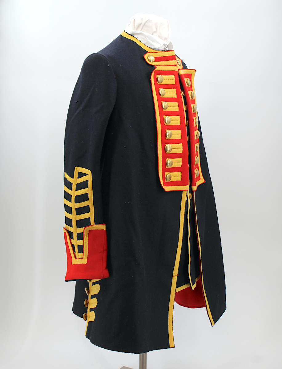 French & Indian War Period British Royal Artillery Uniform Coat - Size XL Без бренда - фотография #7