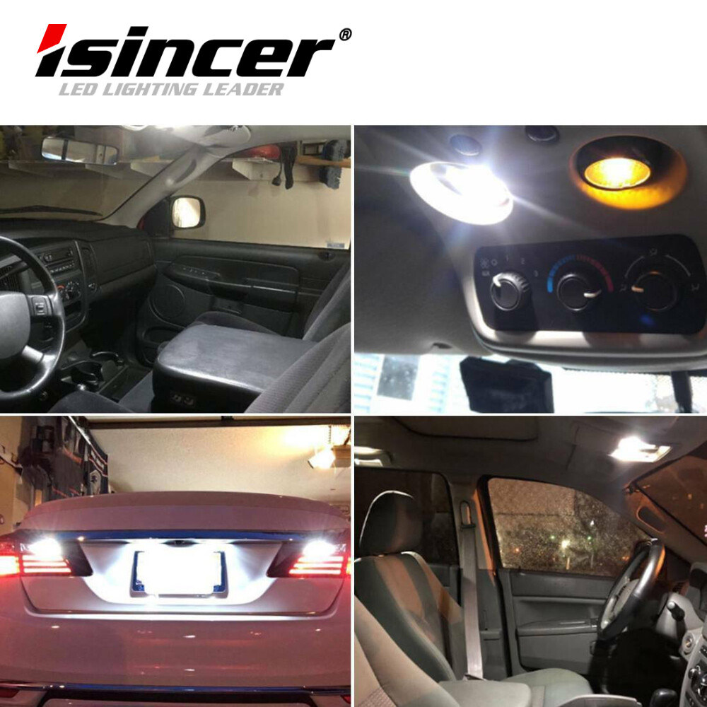 20Pcs White LED Interior Dome Map License Light Bulb T10 2825 168 158 194 CANBUS isincer - фотография #9