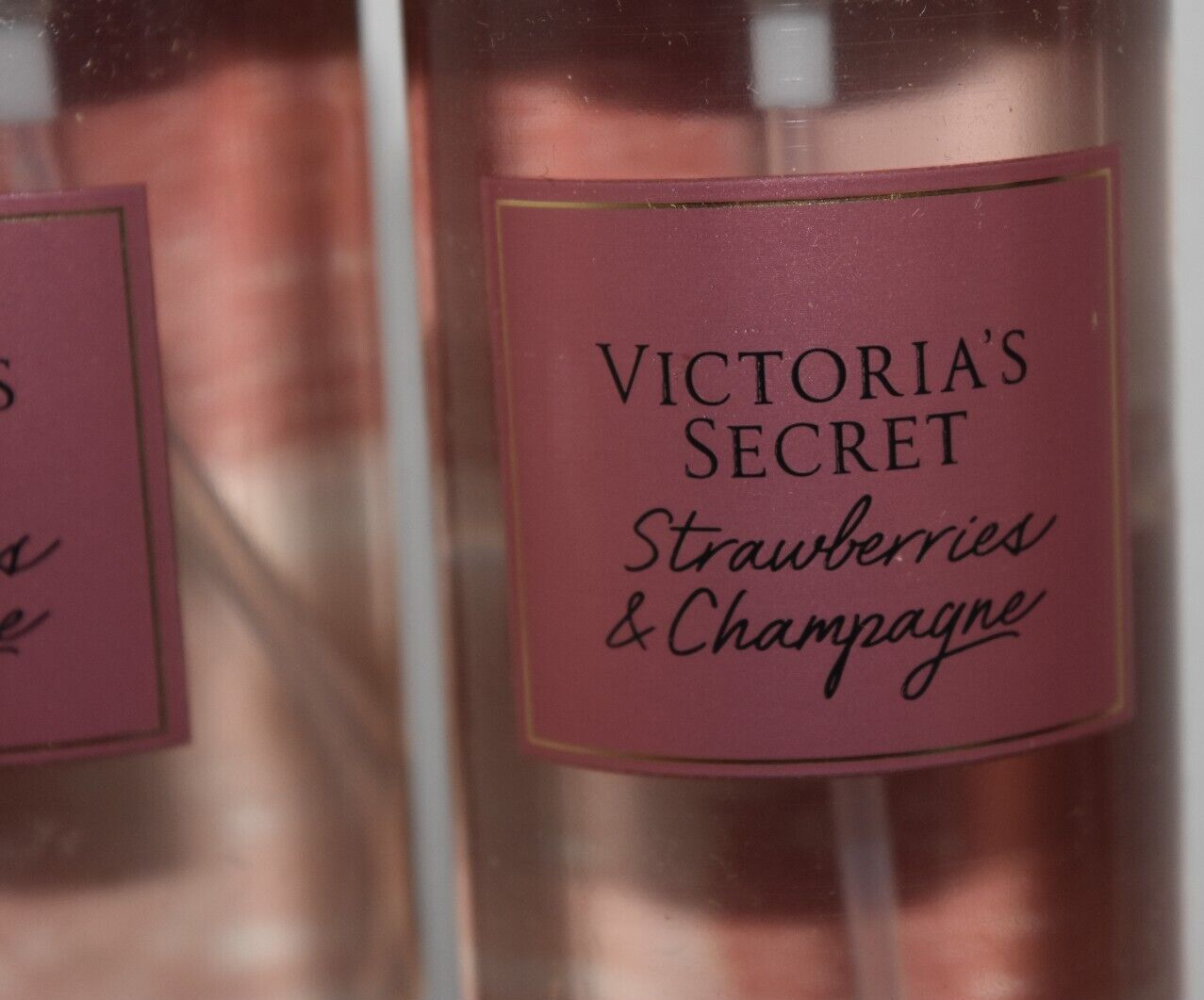 2 New Victoria's Secret Strawberries & Champagne Body Mist Lot Free Shipping VICTORIA'S SECRET 26546829 - фотография #9