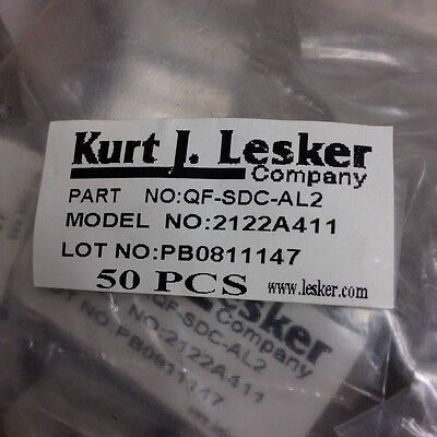 (Lot of 10) Kurt J Lesker QF-SDC-AL2 ISO160-250 Aluminum Double Clamps Kurt J Lesker QF-SDC-AL2 - фотография #2