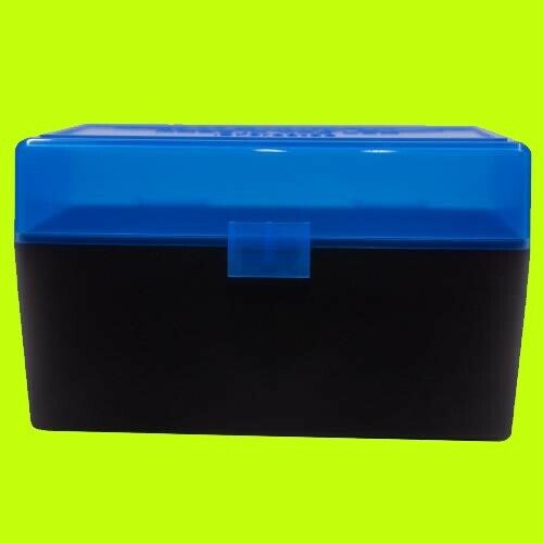 10 x AMMO BOXES BLUE 50 Round 308 / 243 / More- Berry's Plastic Container Berry 41002