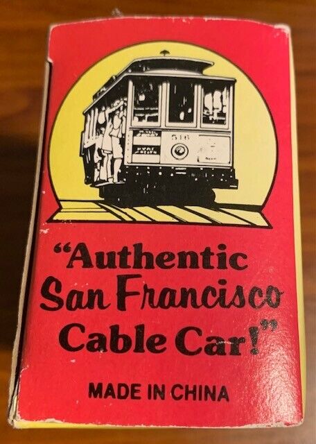 San Francisco Bell Ring Red Metal Cable Car Bay and Taylor New Free Shipping Без бренда - фотография #3