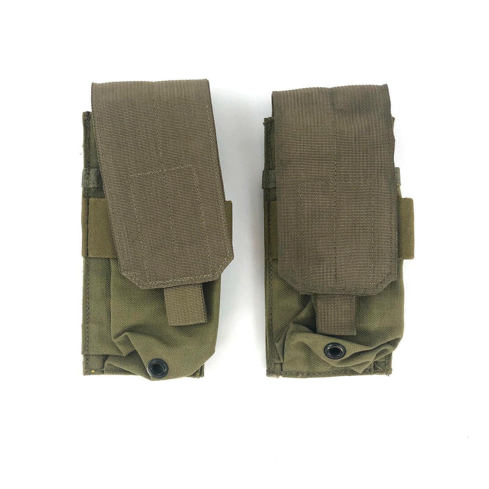 2 Eagle Industries Double Mag Pouch Stacked Magazine Khaki SFLCS Eagle Industries MP1-M4/2-MS