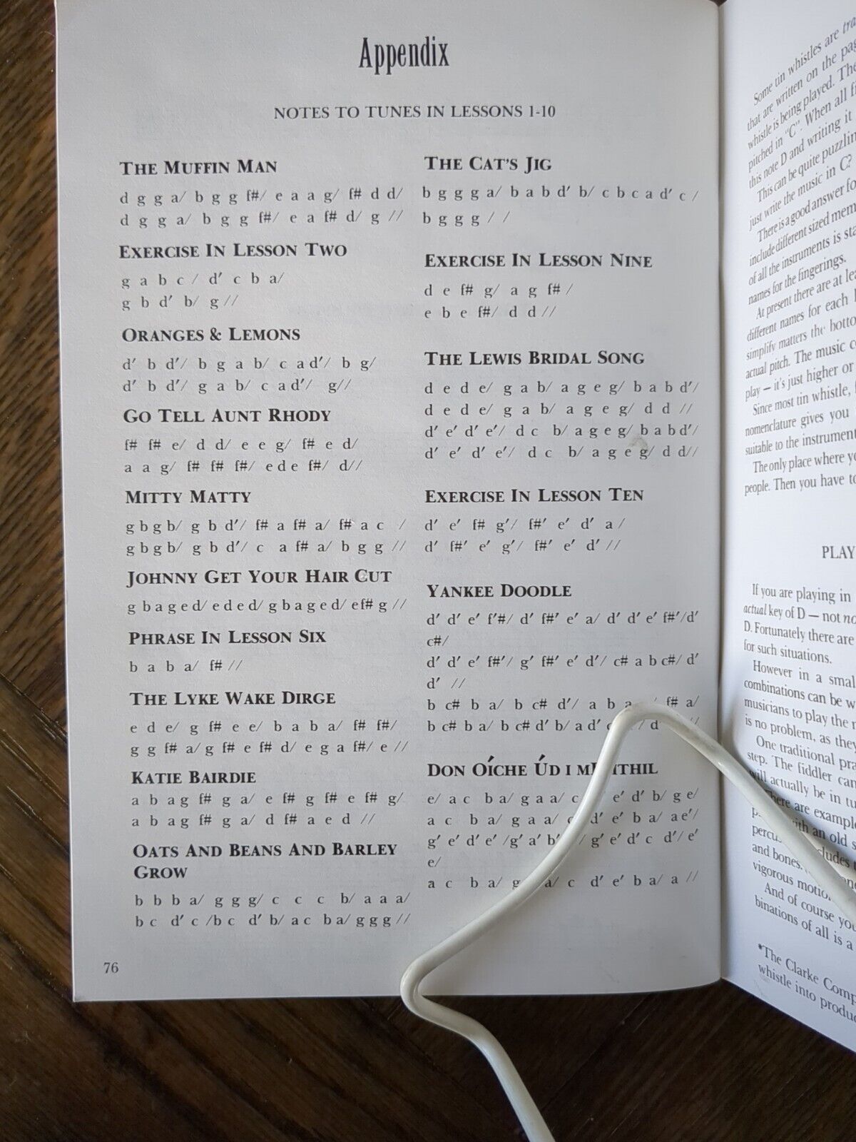 The Clarke Tin Whistle Book (Penny & Tin Whistle) by Ochs, Bill CLARKE - фотография #14