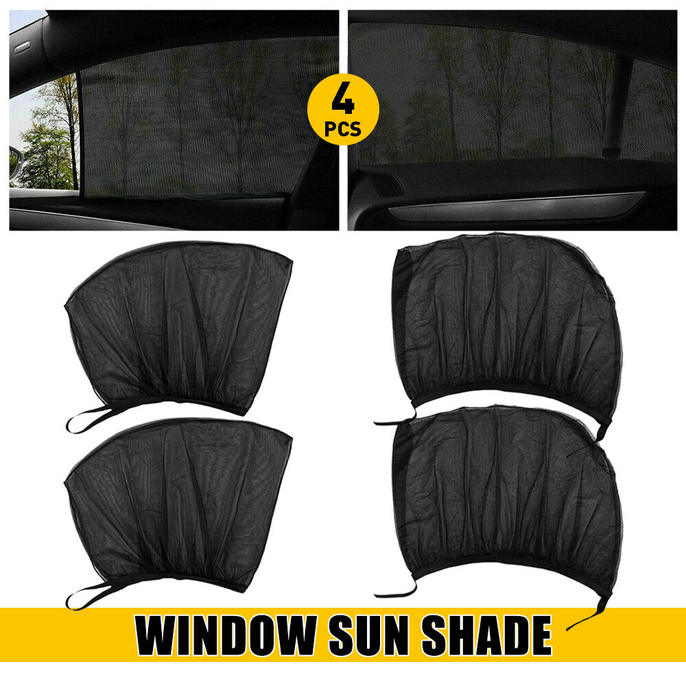 4Pcs Sun Shade Front & Rear Window Screen Cover Sunshade Protector Car USA STOCK Unbranded Does Not Apply - фотография #10