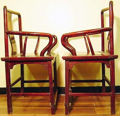 Antique Chinese Arm Chairs (3145) (Pair), Ming Style, Circa 1800-1849 Без бренда - фотография #8