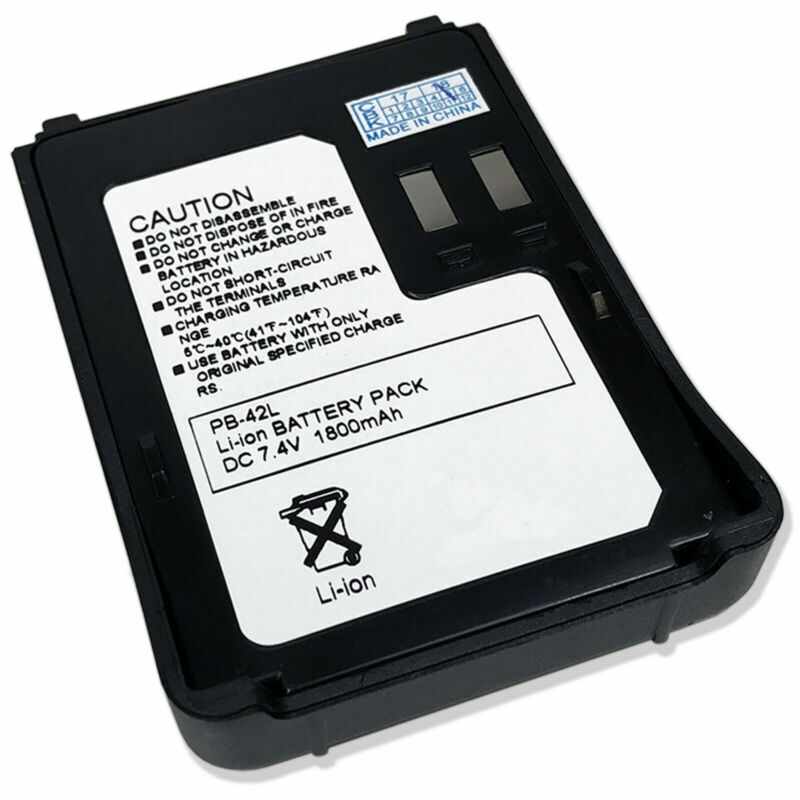2pcs Replacement Battery for PB-42L KENWOOD TH-F7 TH-F7A TH-F7E TH-FTE Unbranded Does Not Apply - фотография #5