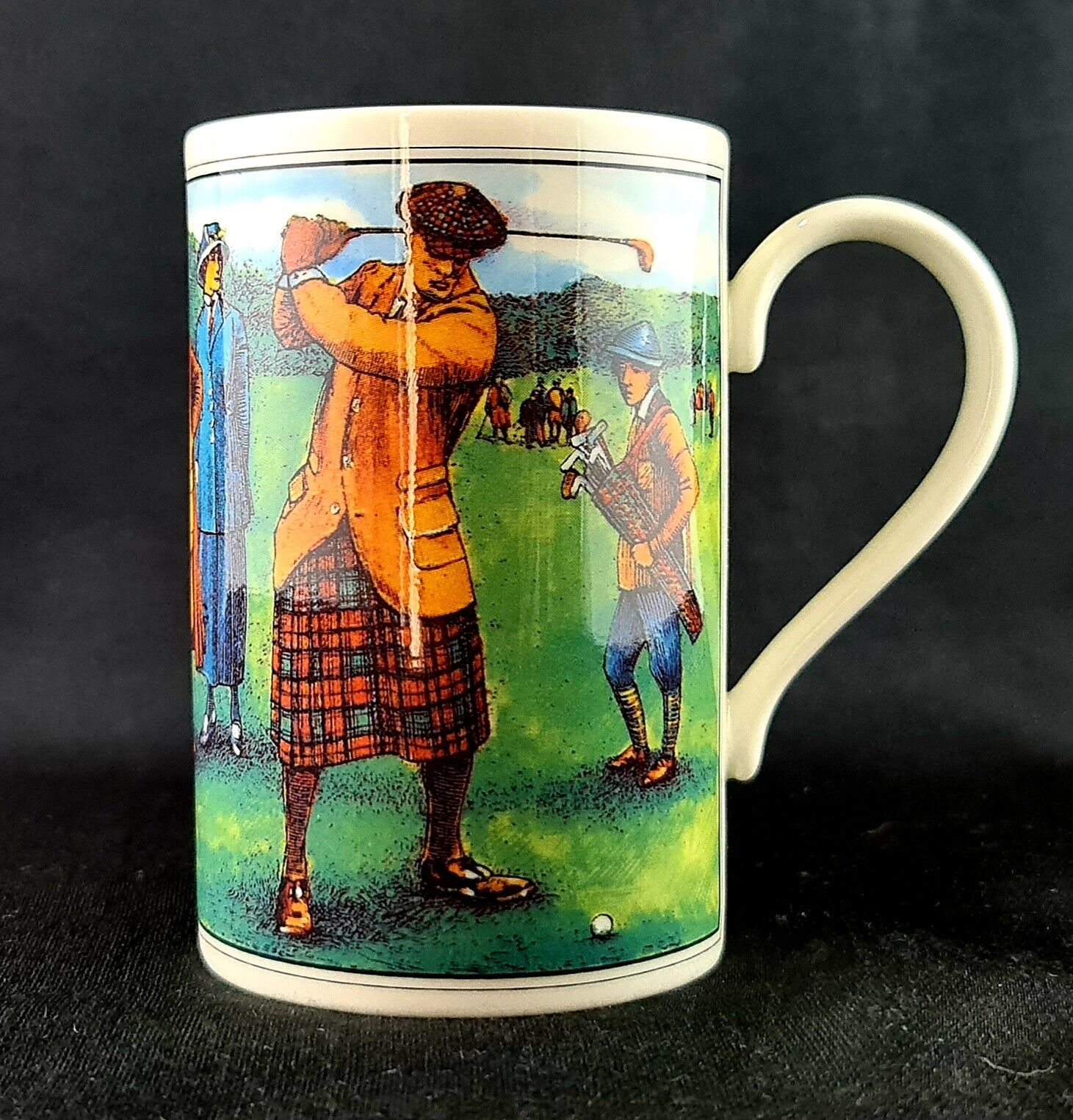 Collectable Golf Souvenir Coffee Mugs/Cups (2) Scotland & Malaysia Без бренда - фотография #2