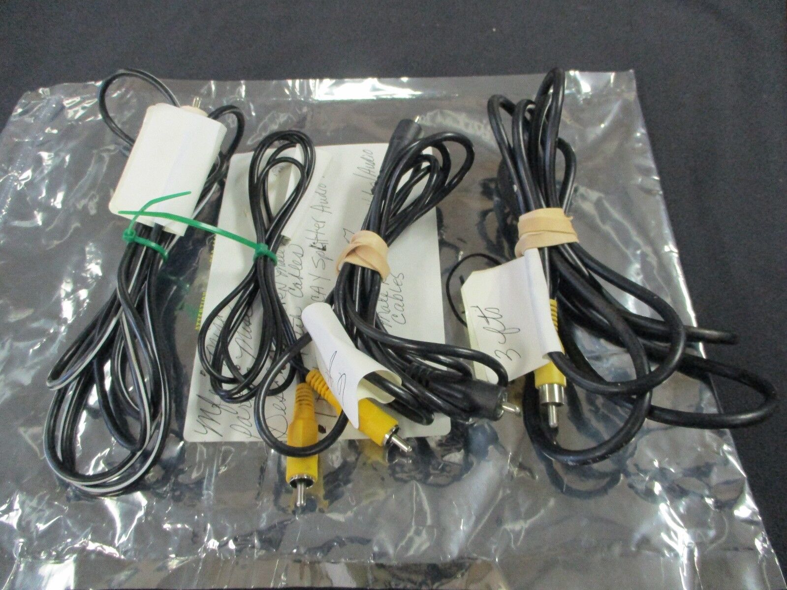 Used various Video and Audio Cables (QTY 7) Unbranded/Generic Does Not Apply