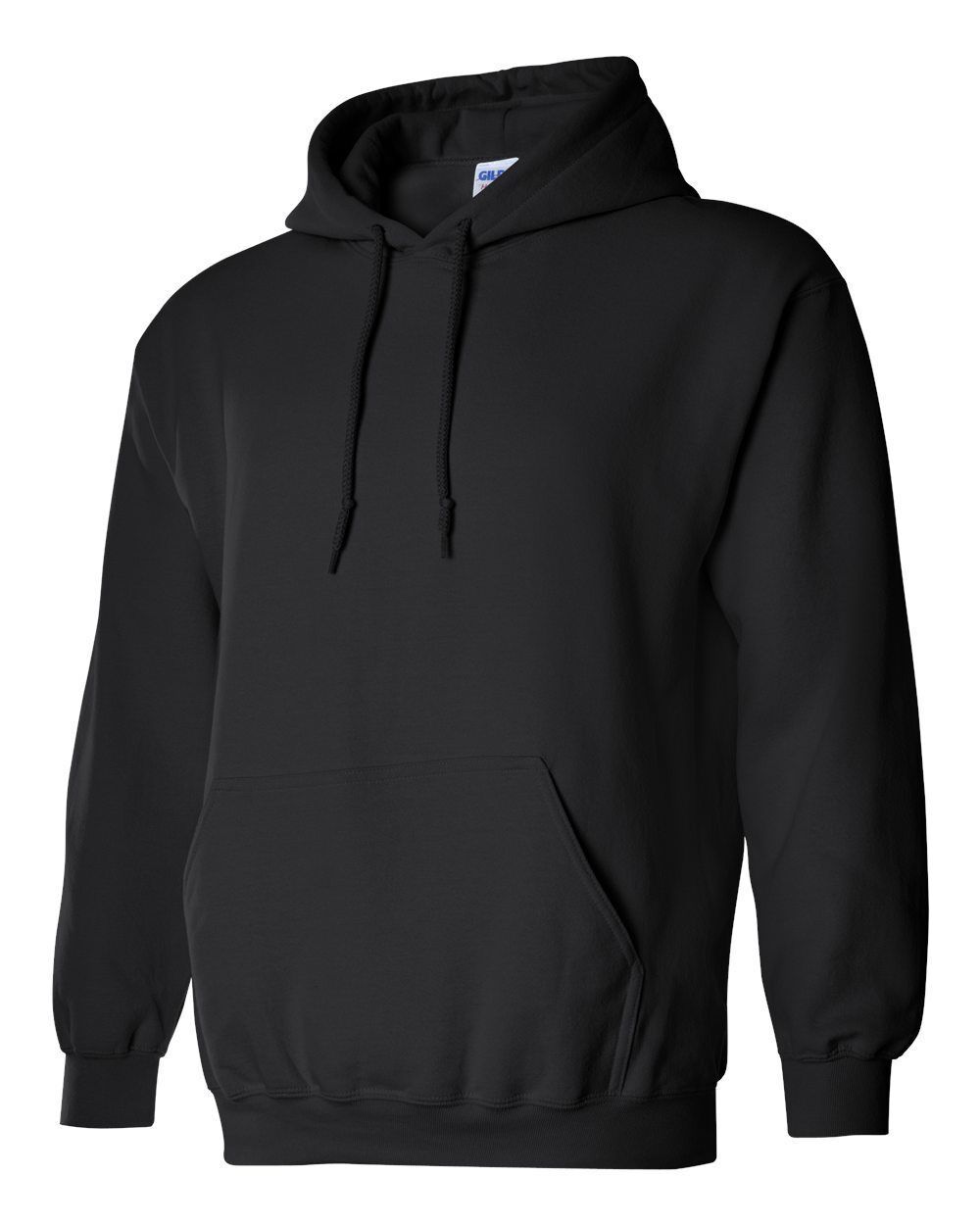 10 Gildan BLACK Adult Hooded Sweatshirts Bulk Lot Wholesale Hoodie S-XL Gildan