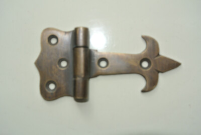4 solid Brass DOOR small hinges vintage age antique style restoration heavy 3" B Без бренда - фотография #10
