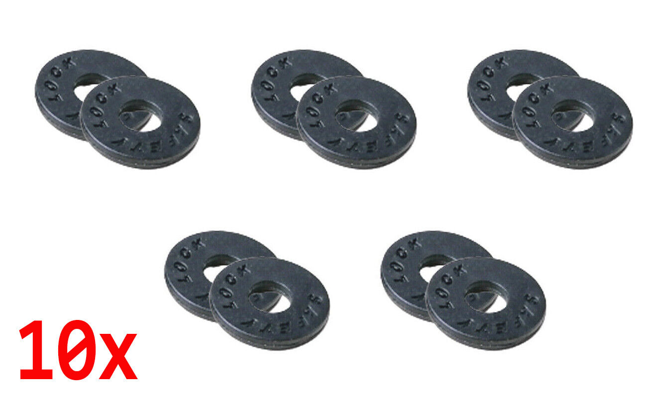 10pcs Rubber Guitar Strap Locks Blocks for Acoustic Electric Guitar Bass Unbranded Does not apply