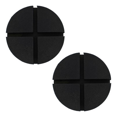 ABN 5-½” Large Jack Pad 2 Pack Universal Cross Slotted Frame Rail Protector ABN 0624_2PACK - фотография #3
