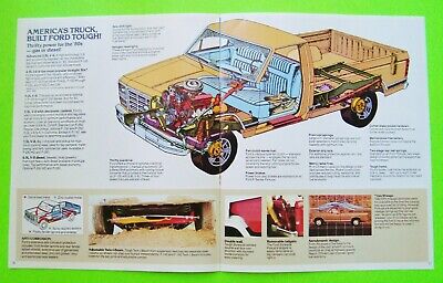 3 Diff 1982, 83, 84 FORD F-SERIES PICK-UP TRUCK HUGE COLOR BROCHURES 64-pg 4X4's Без бренда - фотография #6