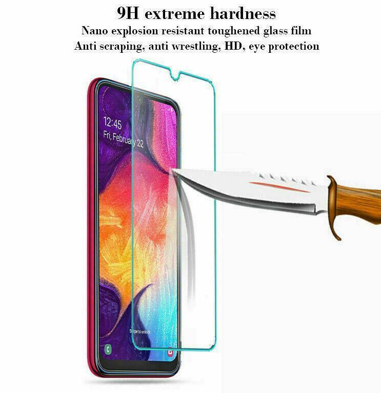 3-Pack Tempered Glass Clear HD Screen Protector  For Samsung Galaxy A10e Unbranded Does Not Apply - фотография #4