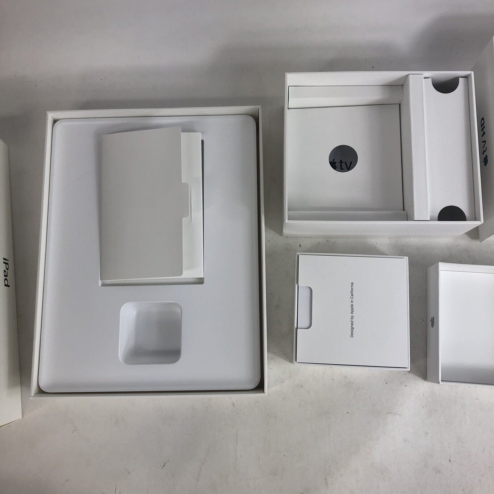 Lot of 9 Empty Boxes for 4 iPhones 1 iPad 2 1 MacBook Pro Apple TV HD Airpods  Apple N/A - фотография #9