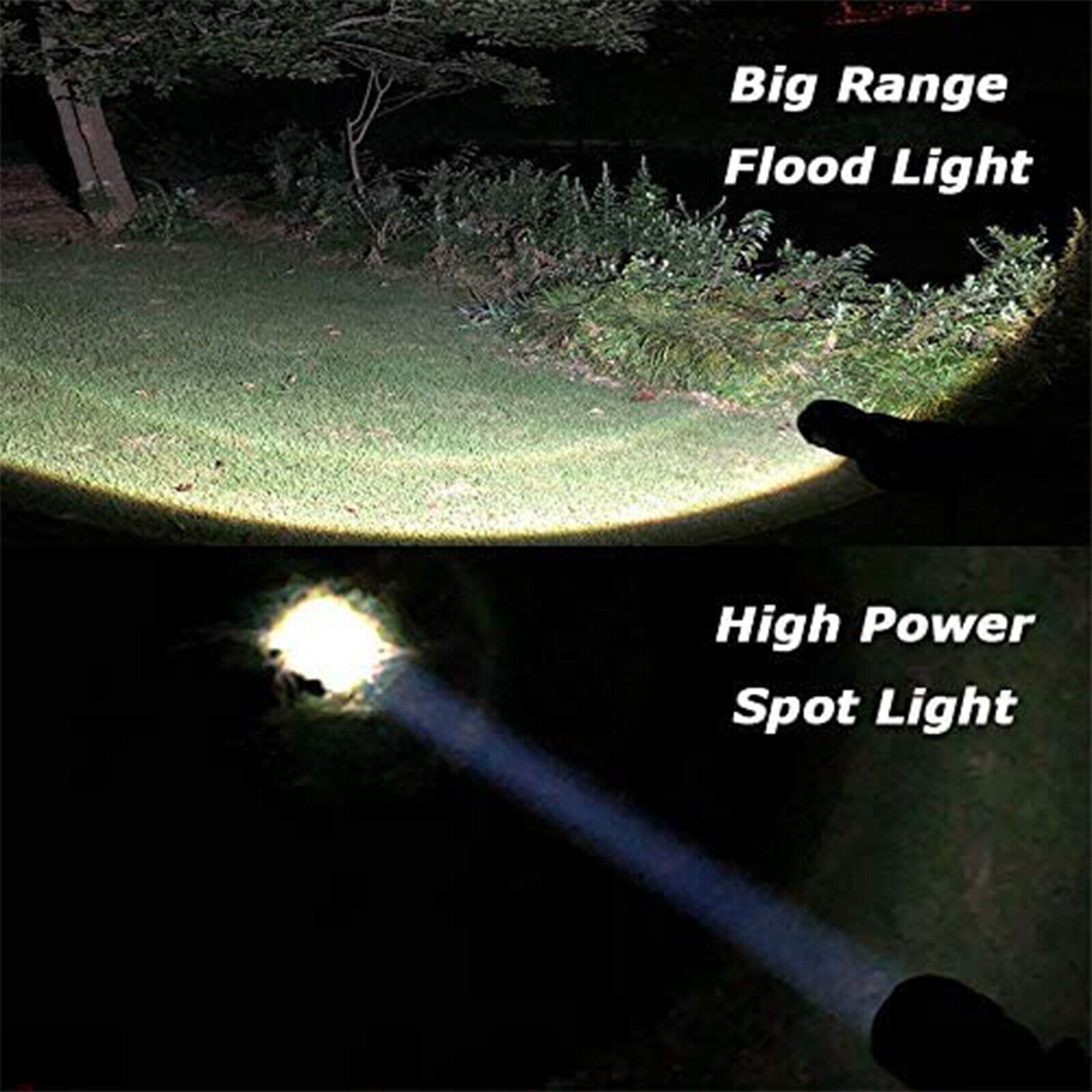 5X Tactical 18650 Flashlight LED High Powered 5 Modes Zoomable Aluminum Light Wholefire X800 - фотография #6