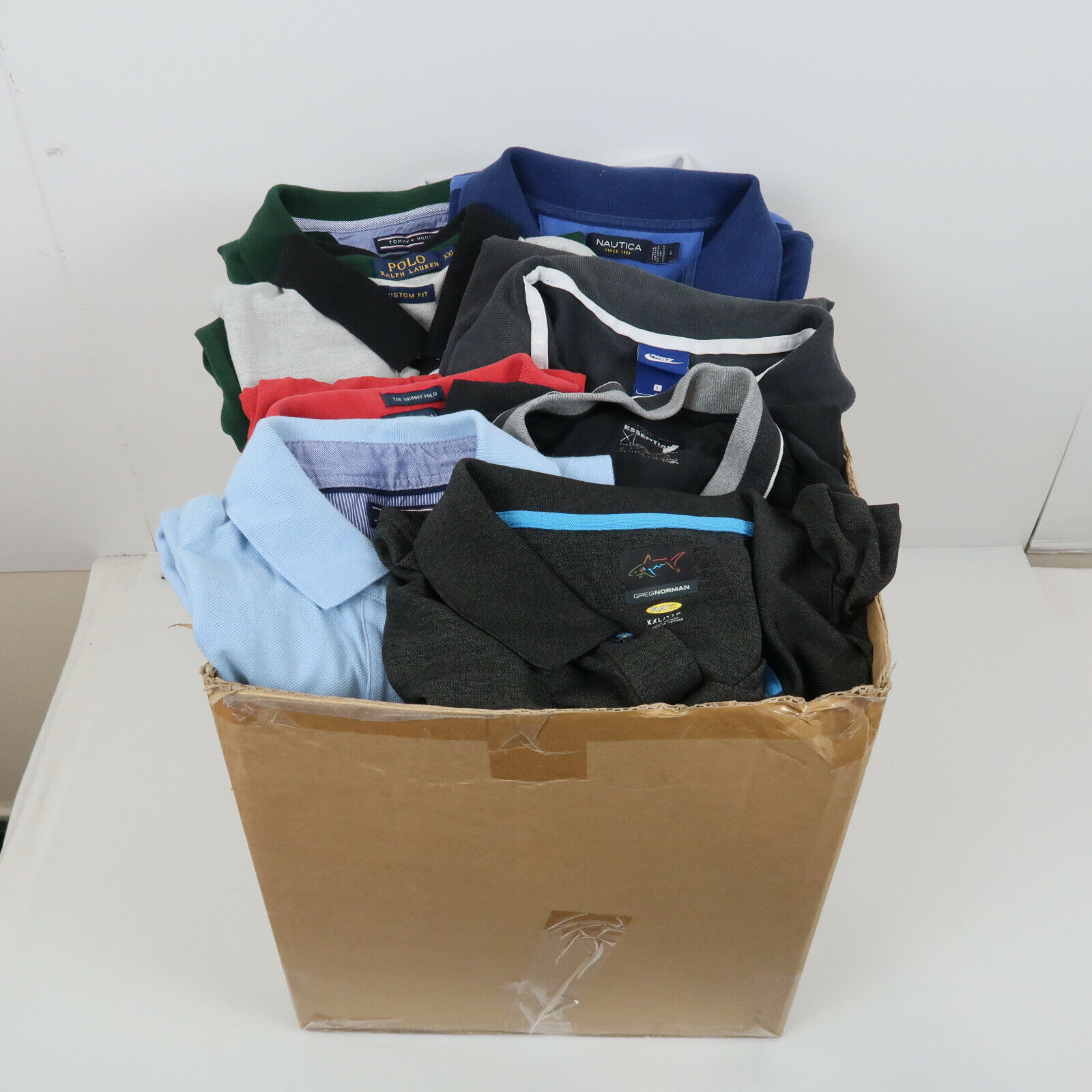 10x Mens Designer Polo / Golf Shirts Clothing Reseller Wholesale Bulk Lot Bundle Assorted Does Not Apply - фотография #3