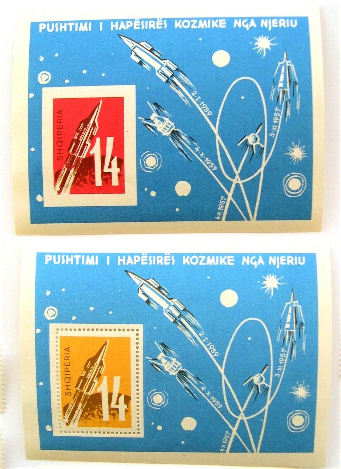 Albania Space Stamps: 43 MNH: Scott & Michel Numbers Below; Pls See All Photos Без бренда - фотография #3