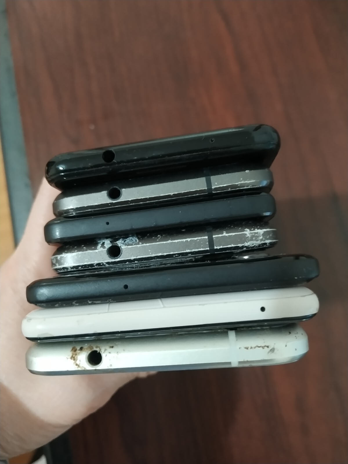 Lot of 7 Google Pixel mix model White  /black for parts Google Google Pixel - фотография #16