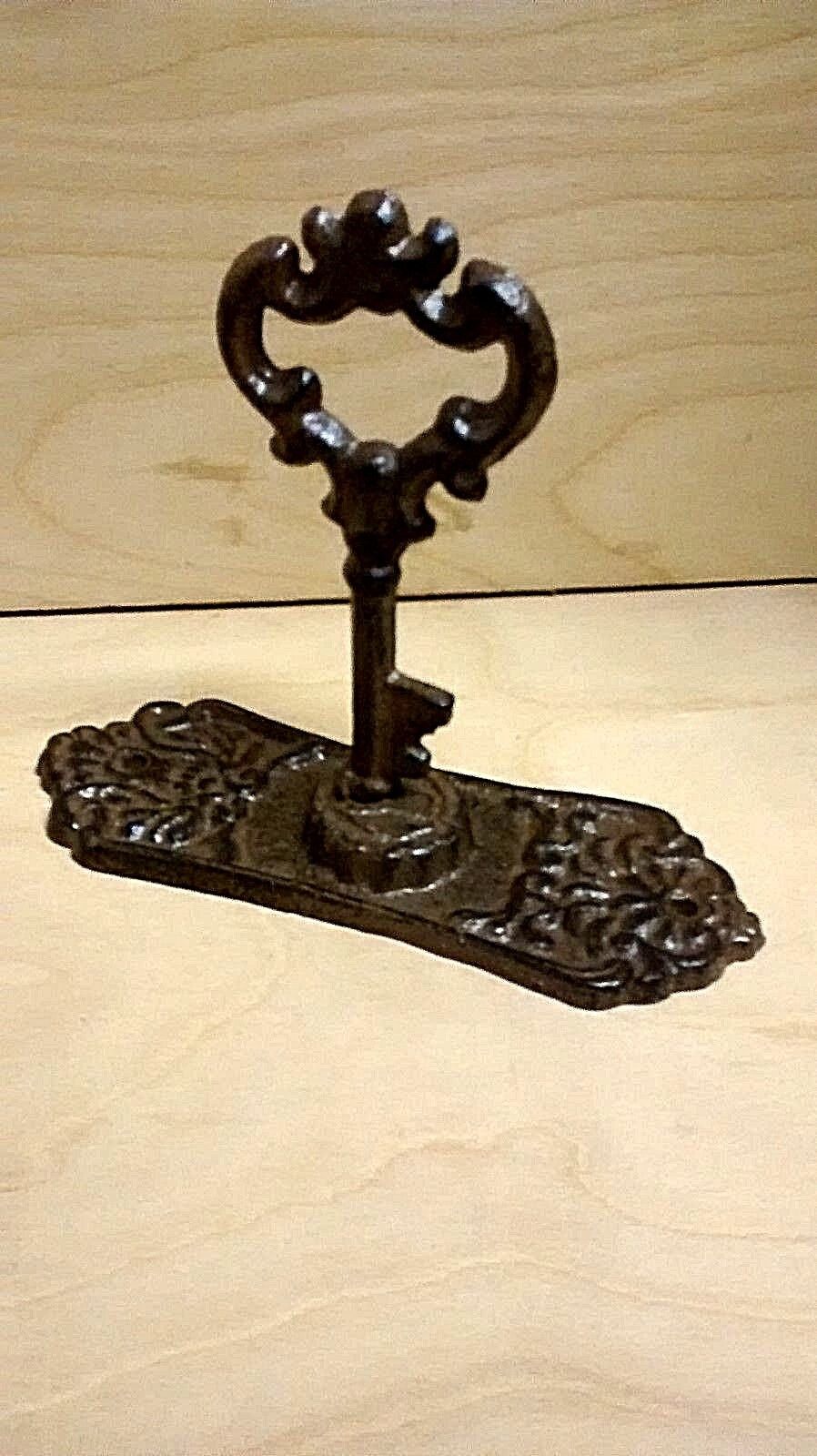 (2)  Old Fashion Key Decorative Curtain Tie Back Cast Iron Brown Unbranded Does Not Apply