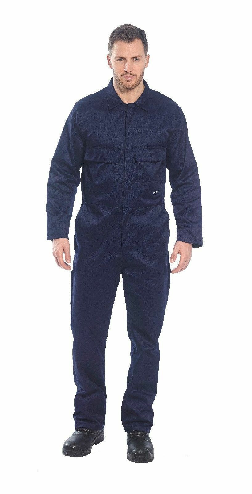 Portwest S999 Euro Work Polycotton Coverall Mechanic Jumpsuit Safety Overalls PORTWEST S999