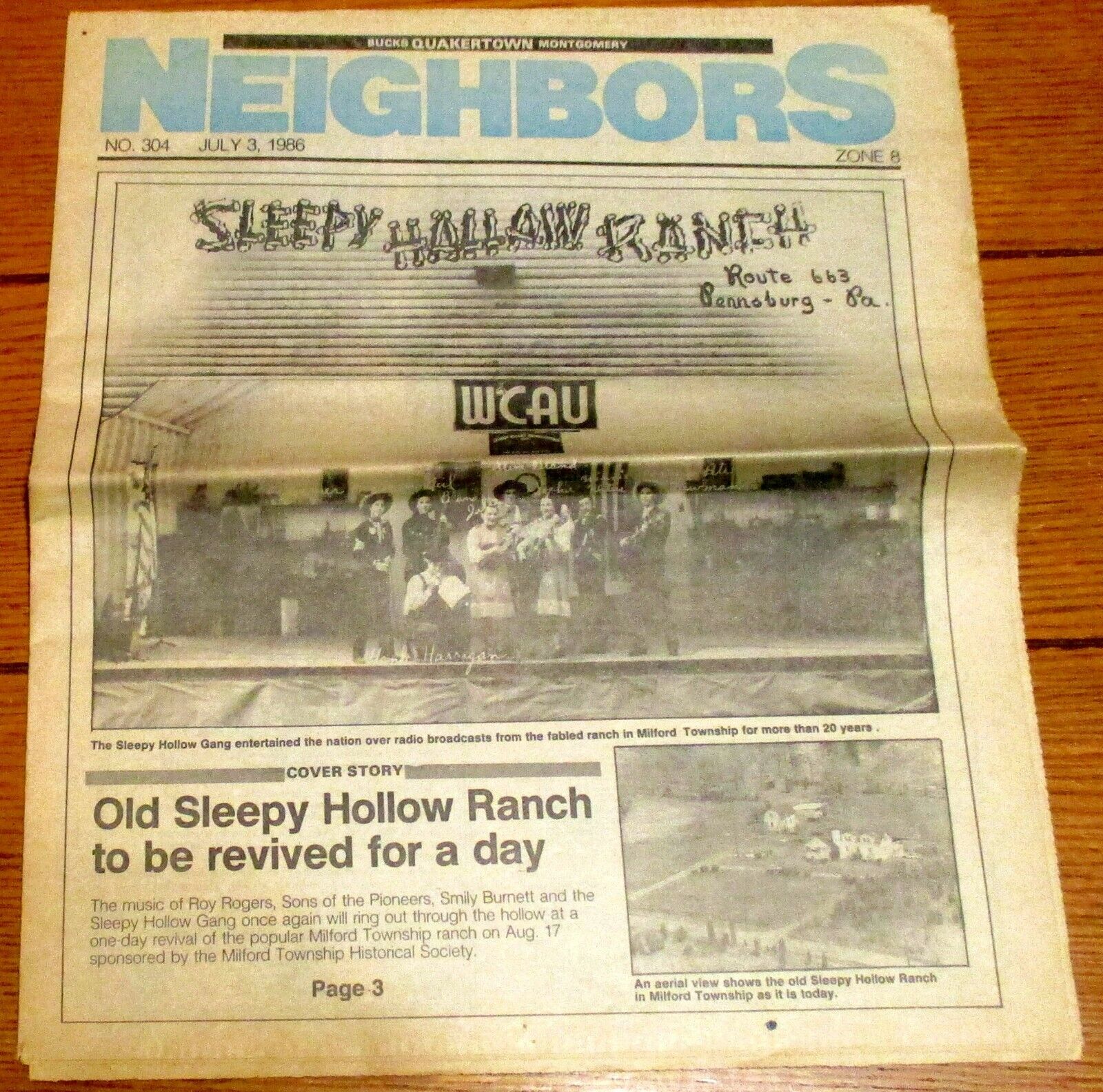 Sleepy Hollow Ranch Revival Souvenir Program  August, 17 1986  Bucks County, Pa. Без бренда - фотография #11