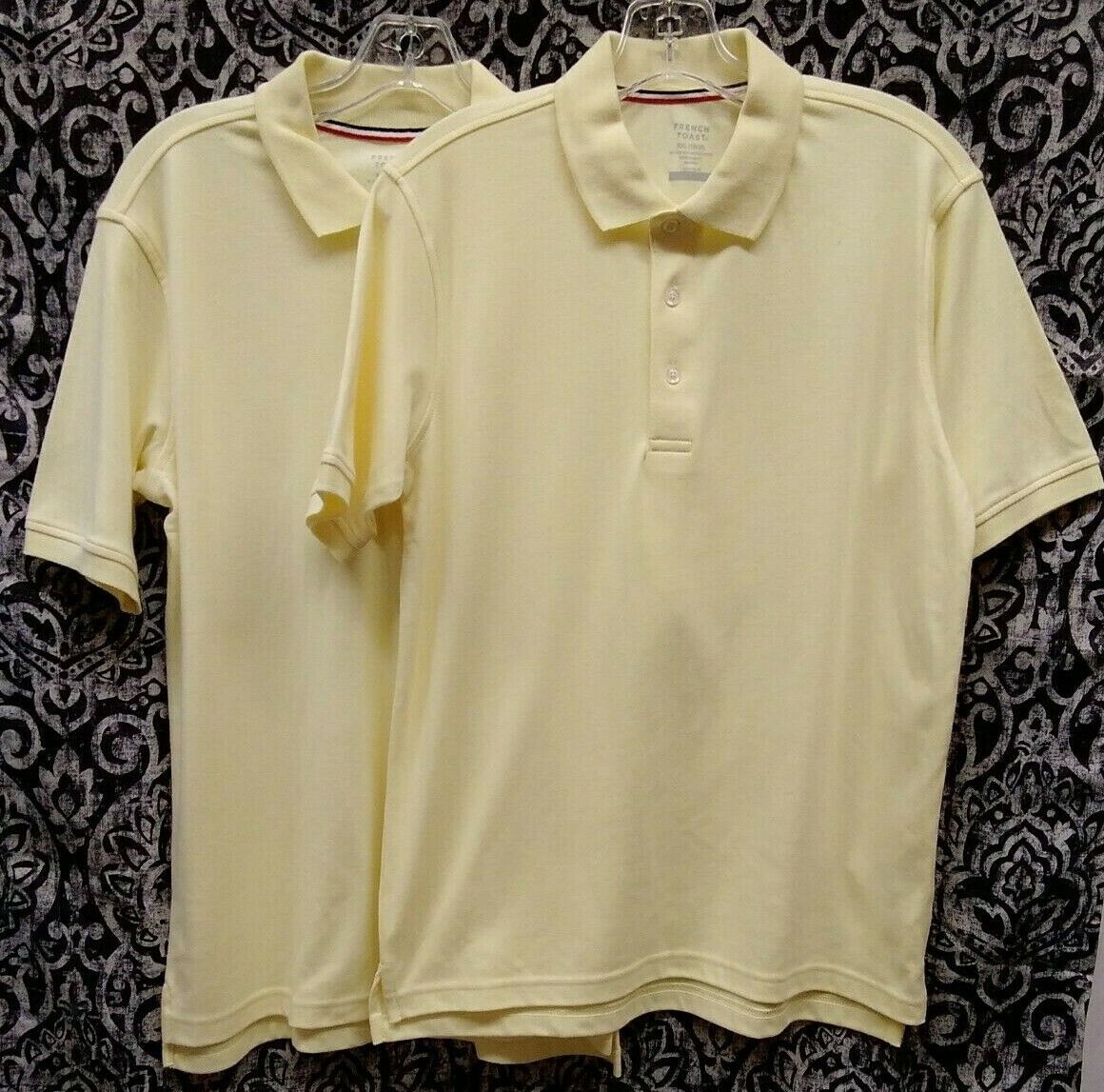 French Toast Boys Yellow Polos Lot Of 2 NWT XXL 18/20 French Toast