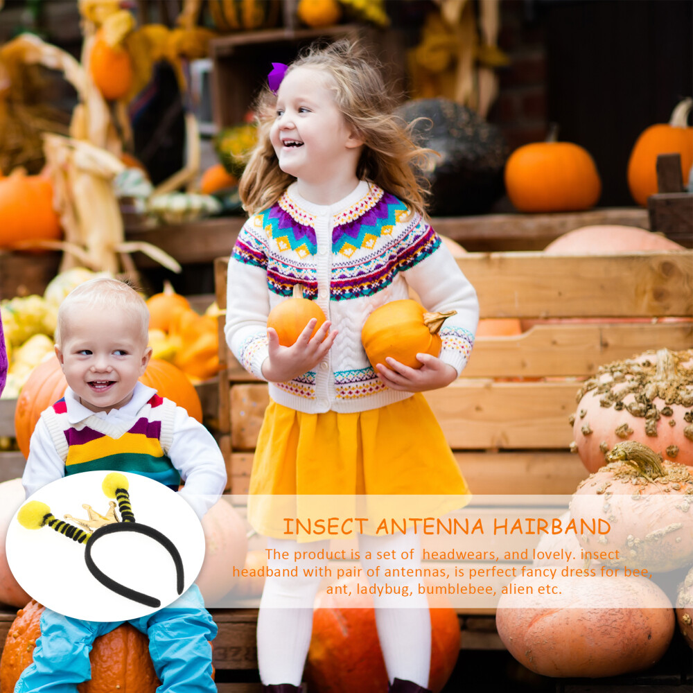 Halloween Insect Headbands 3-Pack for Costumes & Parties None QB08362931ARTIF2 - фотография #2
