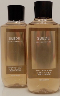 3 BATH & BODY WORKS SUEDE MEN'S COLLECTION 2 IN 1 HAIR & BODY WASH 10 oz NEW! Bath & Body Works ART03984 - фотография #6