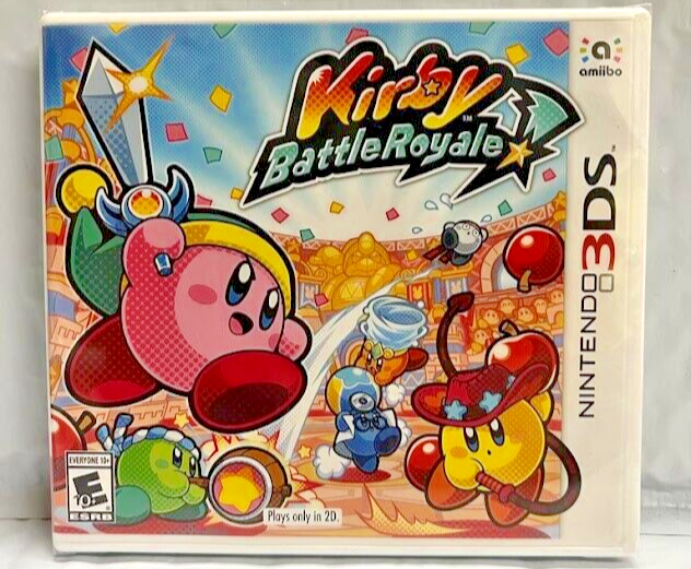 Kirby: Battle Royale & Triple Deluxe 3DS Brand New Game Bundle (Multiplayer) Без бренда - фотография #2