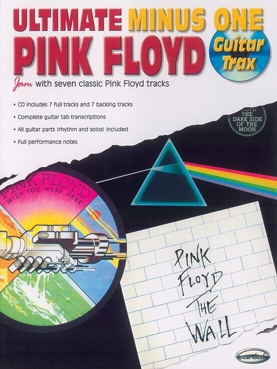 ULTIMATE MINUS ONE GUITAR TRAX PINK FLOYD BOOK/CD COMPLETE TAB TRANSCIPRIPTIONS Без бренда
