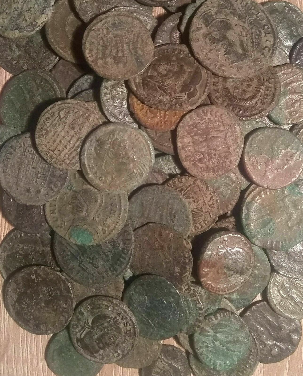 Lot genuine Ancient Roman coins Constantine/Valens/Constantius/Licinius/Constans Без бренда - фотография #11