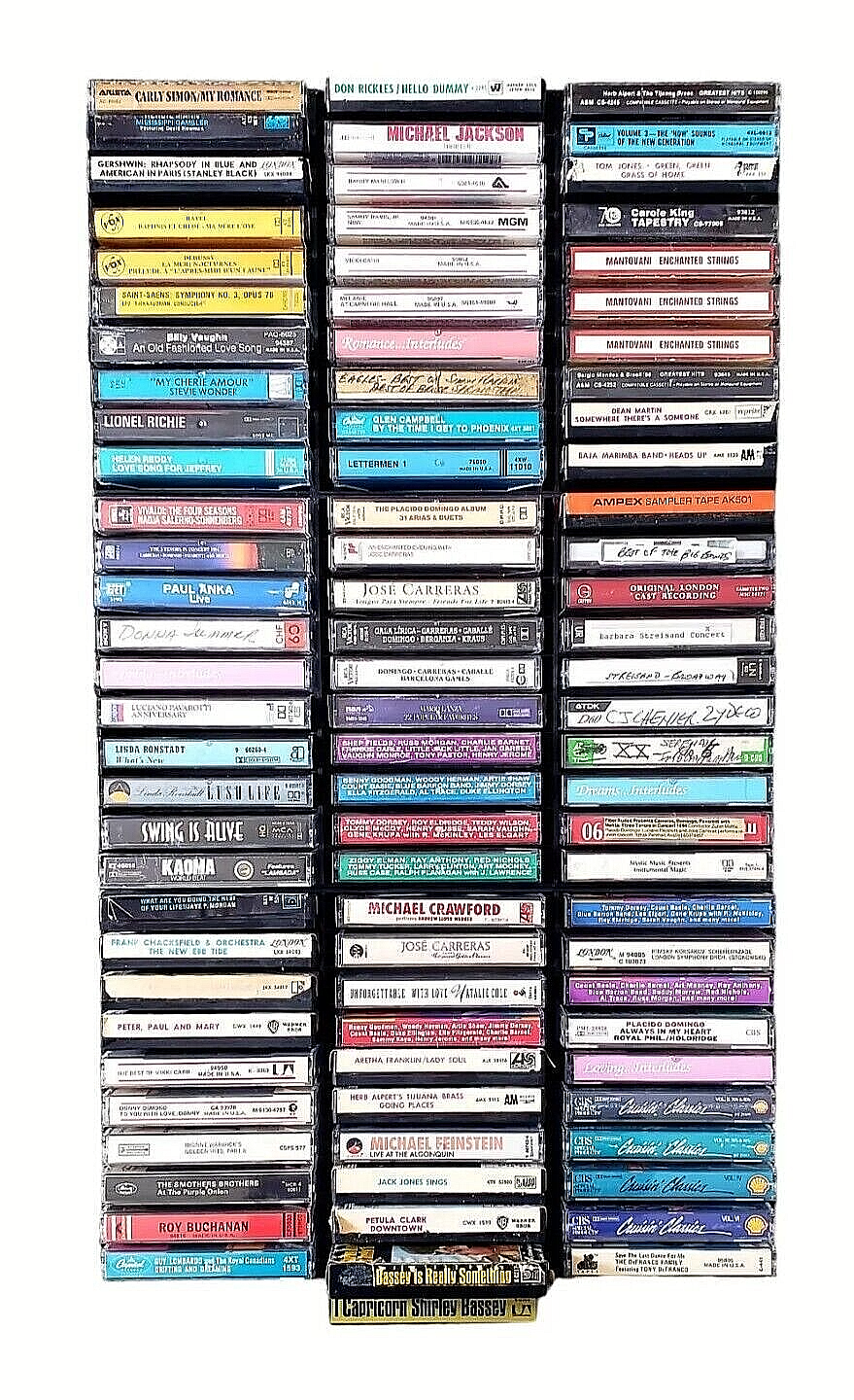 Lot Of 91 Popular Music Cassette Tapes Assorted Titles Artists  Без бренда