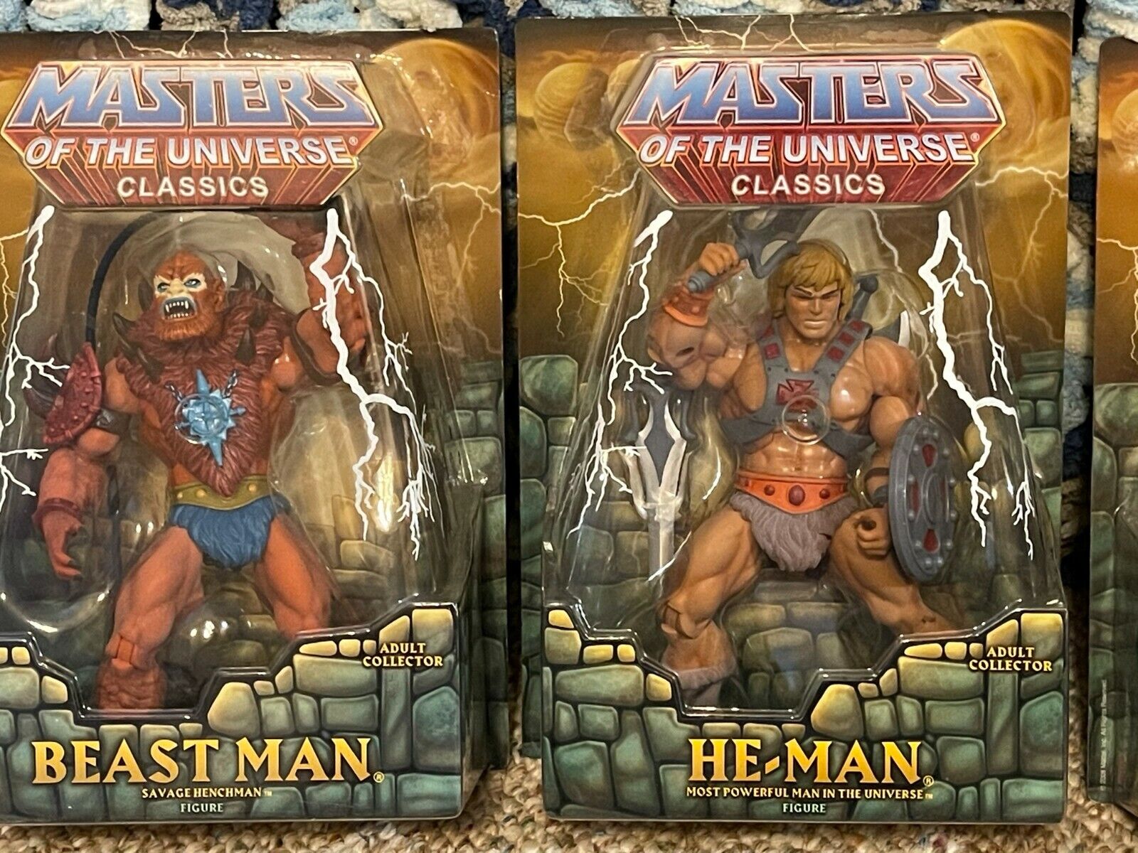 Masters of the Universe Classics 2008 thru 2012 Collection MOC MIB Mattel