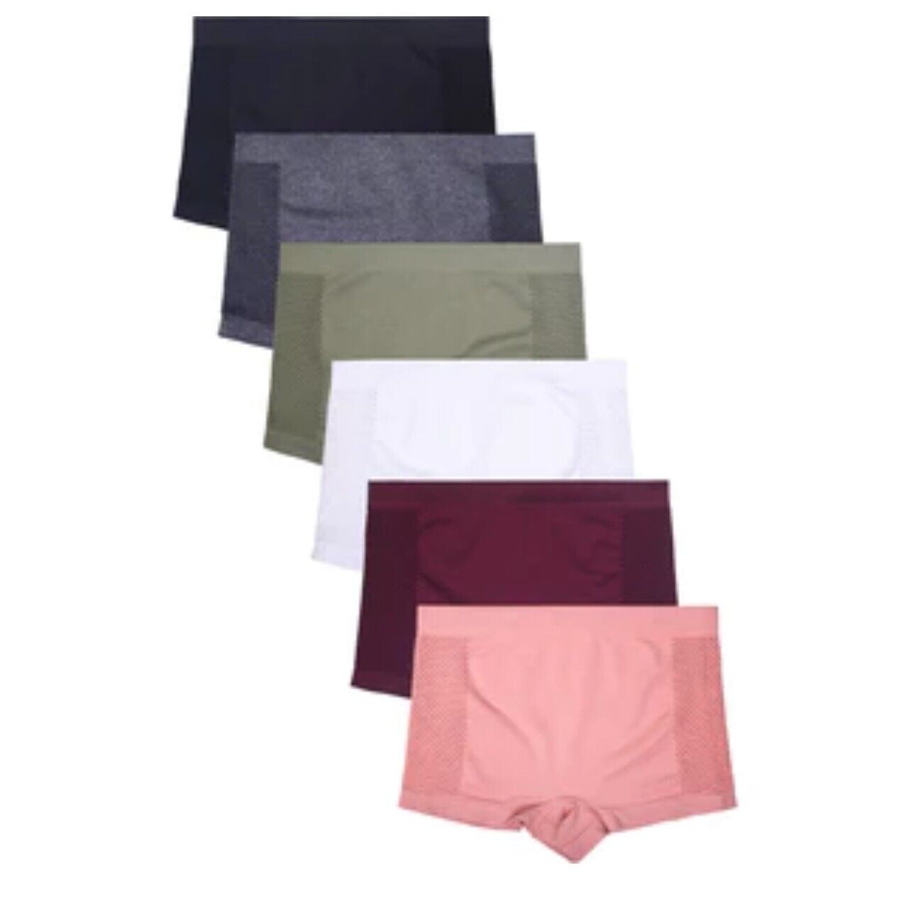 6 Boyshorts sport Active Wear Yoga Seamless Short undies shortie Underwear S-XL EVA - фотография #2