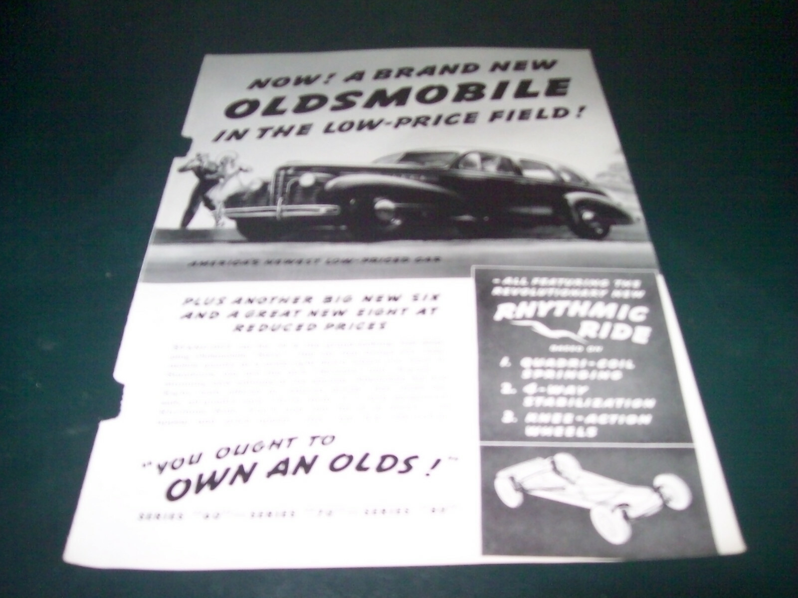 1937, 1938, 1939, 1973 NatGeo Oldsmobile Car Ads Без бренда - фотография #2