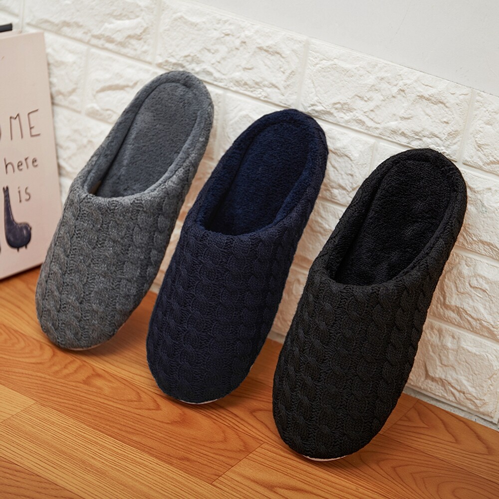 Indoor Winter Warm Slippers Men Women Couples House Non-slip Soft Shoes Home Unbranded
