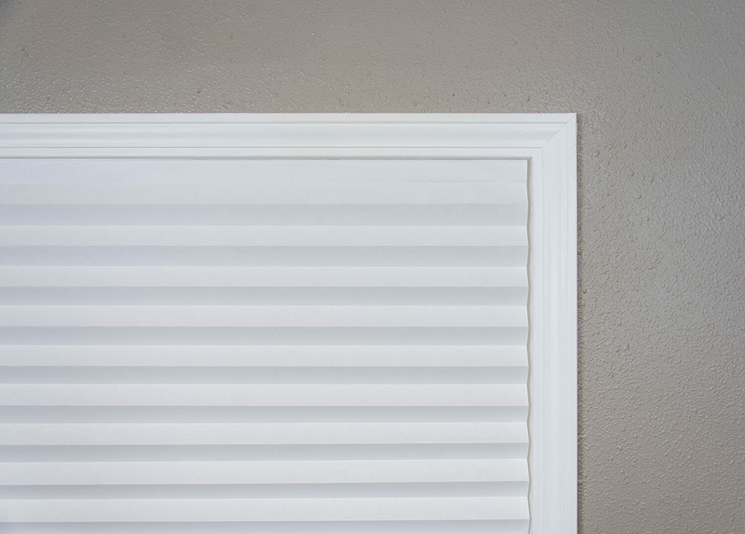 Redi Shade 4x Lot Light Filtering 36 x 72 Pleated White Temporary Window Privacy Redi Shade - фотография #7