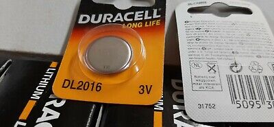 5x DURACELL DL-2016 , DL2016 Long Life Battery Coin Cell Lithium 3V 20x1.6mm Duracell DL-2016 - фотография #2