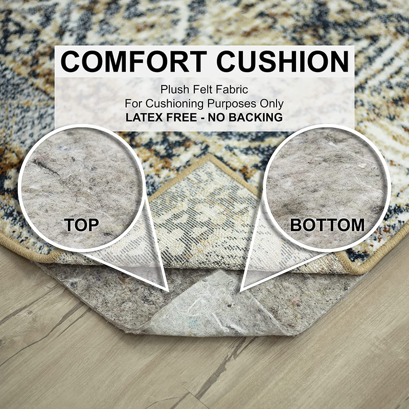 5' X 7' 1/4 Rug Pad 100% Felt Protective Cushion, Premium Comfort Underfoot – Sa Does not apply - фотография #3