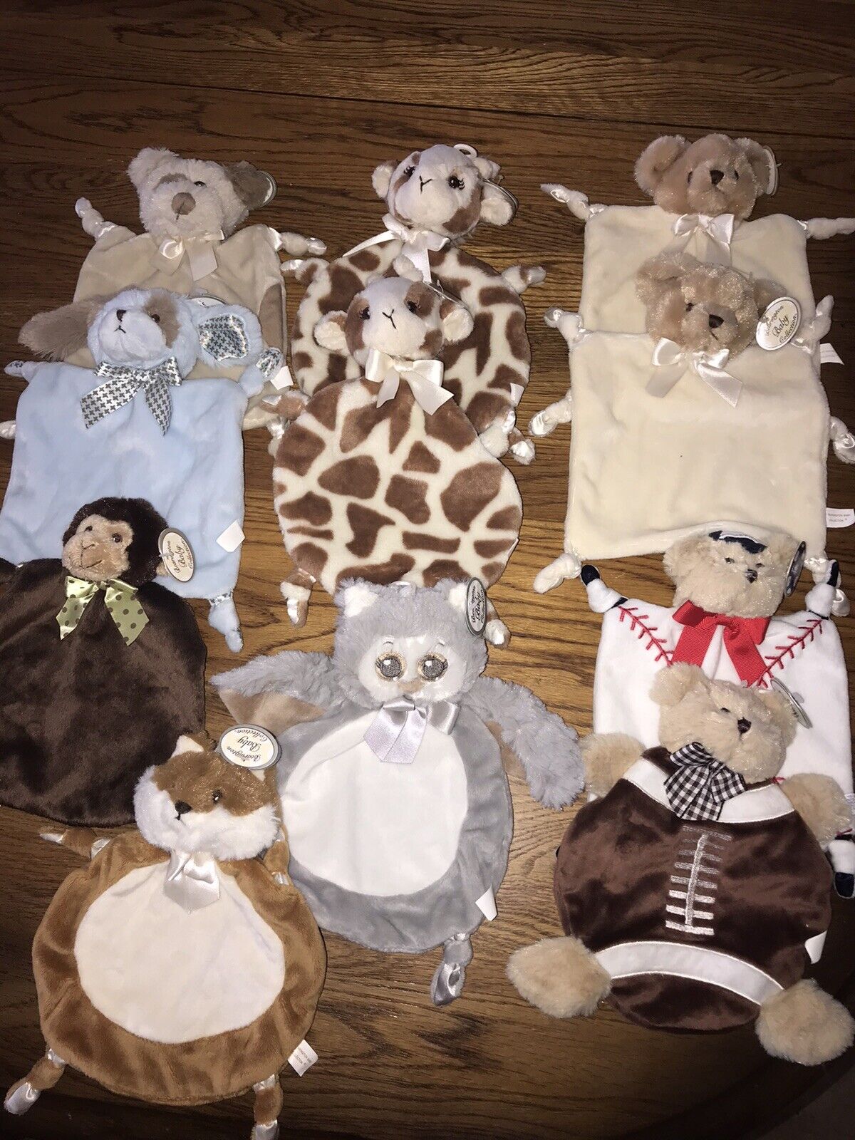 Bearington Baby multi collection stuffed animals Lot of 11 Bearington Collection Bearington Baby multi collection