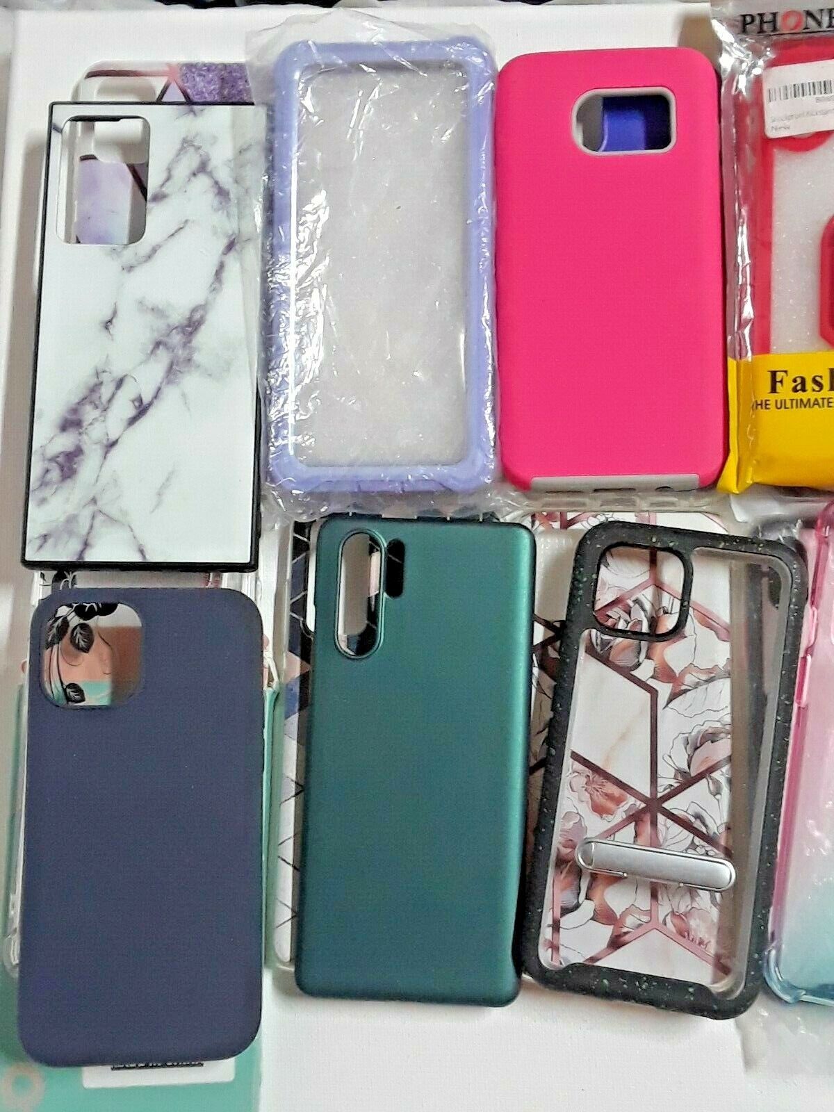 bundle of 36 assorted mixed brands cell phone cases for resale. colors, photos + Unbranded does not apply - фотография #8